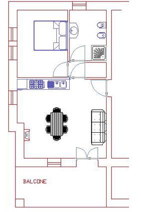 Appartamento 3 - Piano Primo - Planimetria 