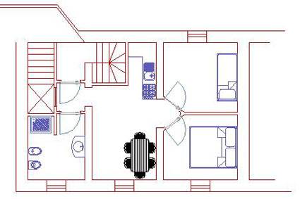Appartamento 5 - Piano Primo - Planimetria